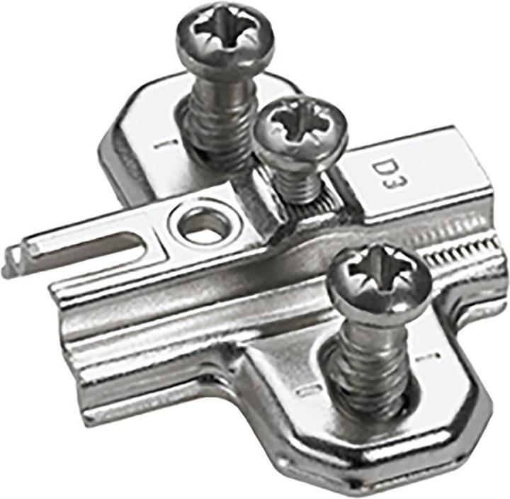 Hettich Kruismontageplaat Systeem 2006 (Nagelplaat, 1 Pcs.)