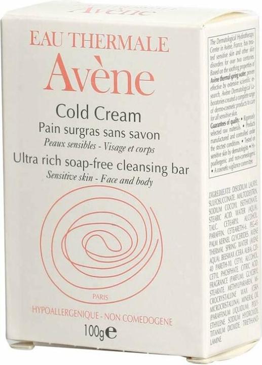 Actual product image Avène Cold Cream Remoisturizing Wash (Hard soap, 100 g)