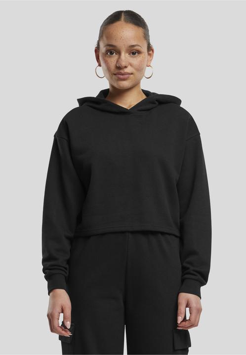 Actual product image Urban Classics Ladies Oversized Cropped Light Terry Hoodie - 159545 (L)