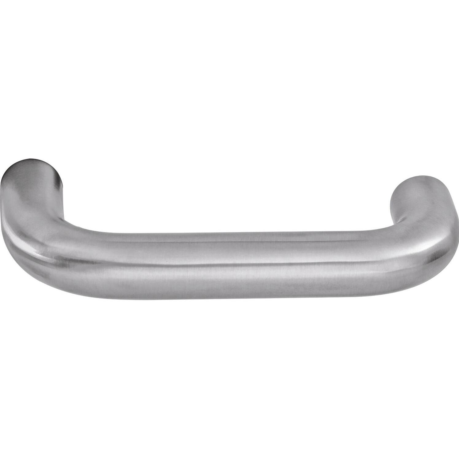 Thumbnail - Ogro, Türgriff + Fenstergriff, Tuerdrückerlochteil 8100 Edelstahl Satino Vierkant 8 mm DIN links / rechts (Türgarnitur)