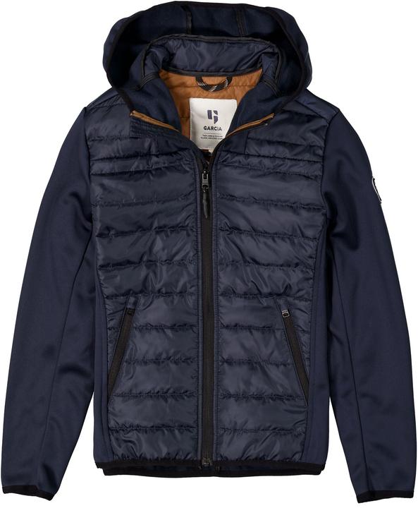 Garcia Blaue Steppjacke mit Reissverschluss (164)
