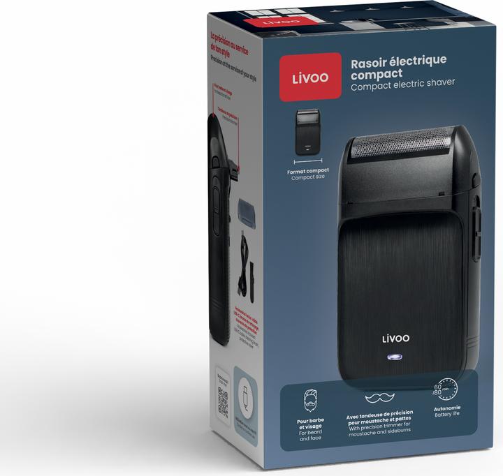 Actual product image Livoo Compact electric shaver