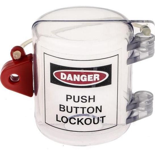 RS PRO, Segnaletica di sicurezza, Oversize Push Button Lockout