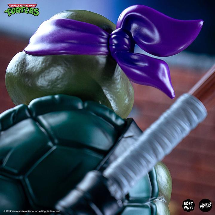 Actual product image Mondo Teenage Mutant Ninja Turtles Soft Vinyl Figure Donatello 25 cm