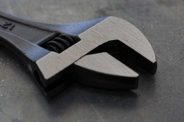 Actual product image RS PRO 12in adjustable spanner (34 mm)