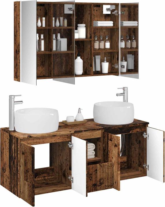 Produktbild vidaXL Badezimmerschrank-Set