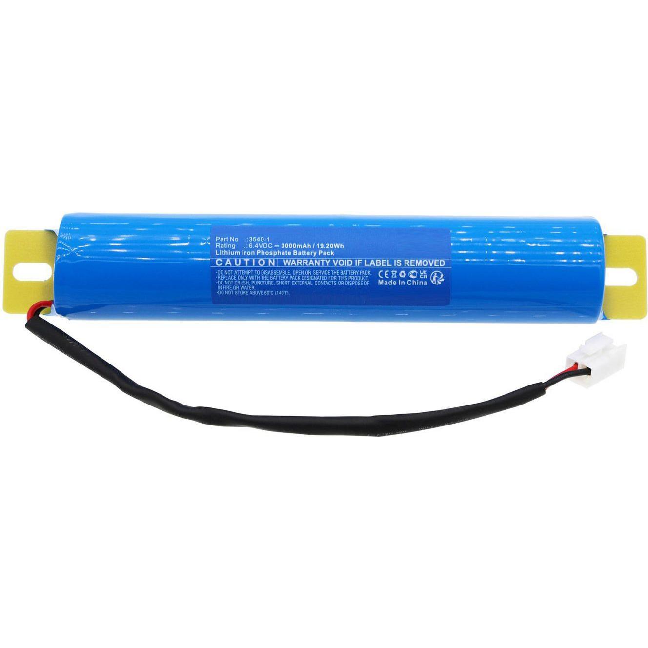 CoreParts Battery for DOTLUX Emergency (1 Stk., 3000 mAh), Batterien + Akkus