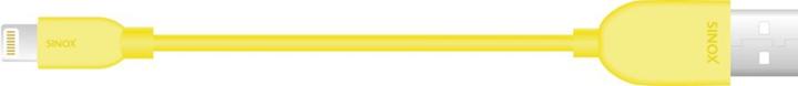 Immagine prodotto Sinox Cavo iMedia Lightning con chip originale Apple™. 2m. Gul (2 m, USB 2.0)