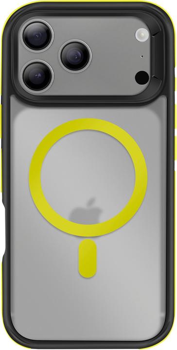 Actual product image OEM Back panel cover Case NEO for IPHONE 17 Pro Max compatible with MagSafe yellow (Apple iPhone 17 Pro Max)