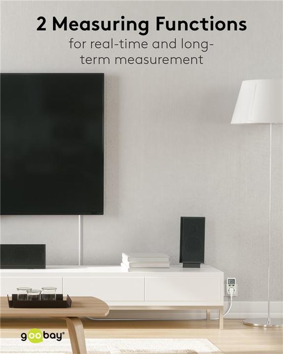 Actual product image Goobay Digital Energy Cost Meter Basic