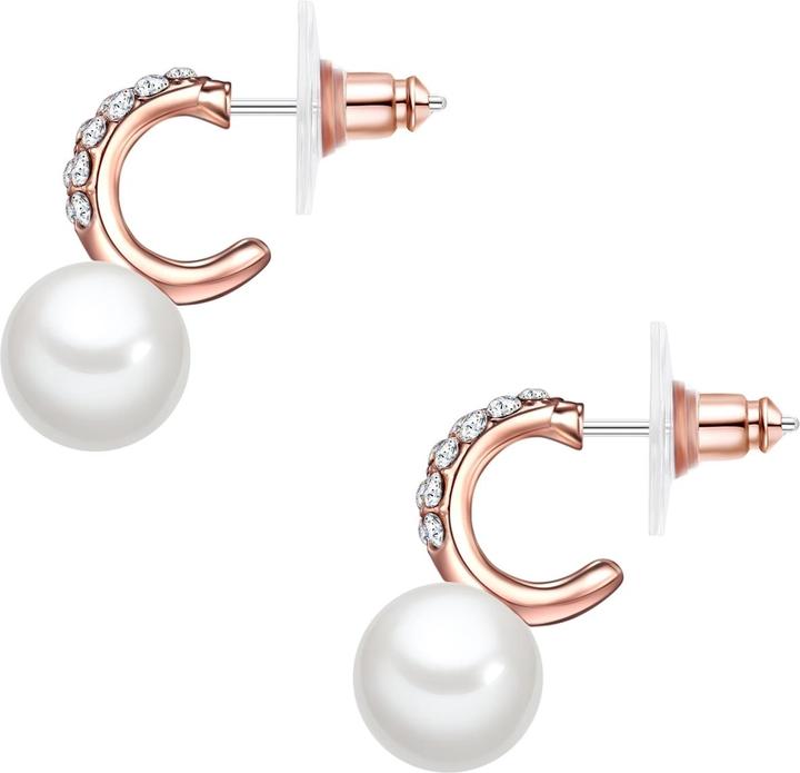 Image du produit Lulu & Jane Boucles d'oreilles femmes en alliage de métal - 35562 (Alliage métallique plaqué or rose 14 carats)