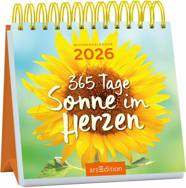 Produktbild Mini-Wochenkalender 365 Tage Sonne im Herzen 2026