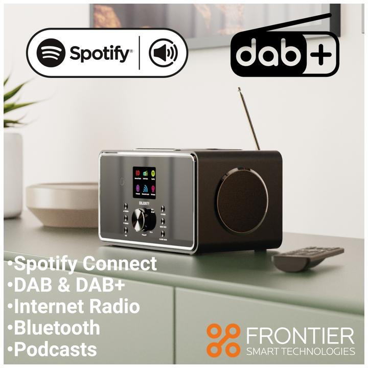 Produktbild Majority Bard Black (Internetradio, FM, UKW, WLAN, Bluetooth)