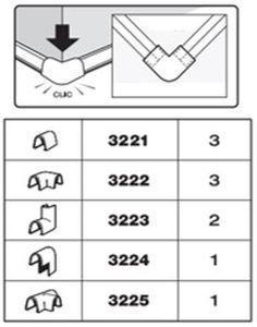 Actual product image Cablefix Connections assorted 10-piece (Duct, 10 cm)