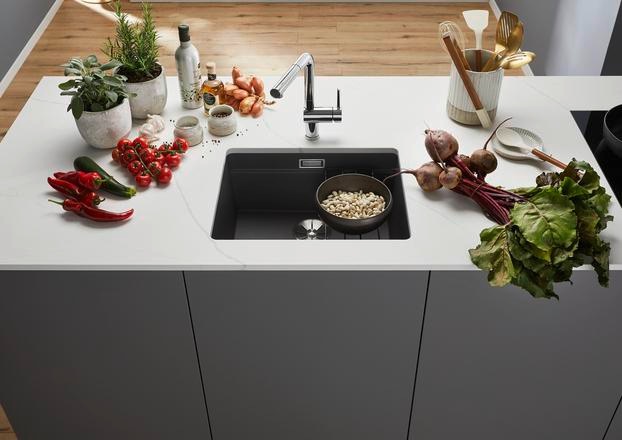 Actual product image Blanco Etagon 500-U (Undermount sink, 46 cm, 53 cm)