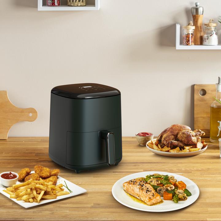 Actual product image Tefal Easy Fry Max Hot Air Fryer (EY2453), dark green
