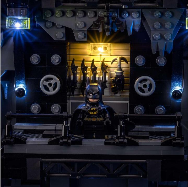 Produktbild Light my bricks LMB 2.0 LED Licht Set für LEGO® 76252 Batman - Bathöhle – Schaukasten
