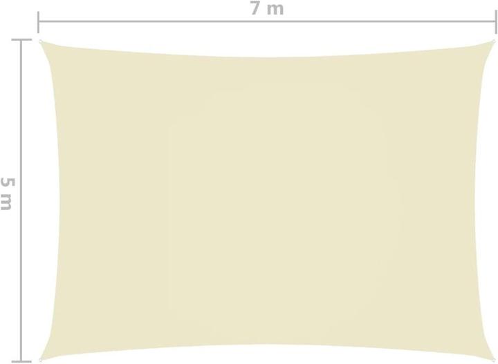 Image du produit vidaXL Sonnensegel (500 x 700 cm)