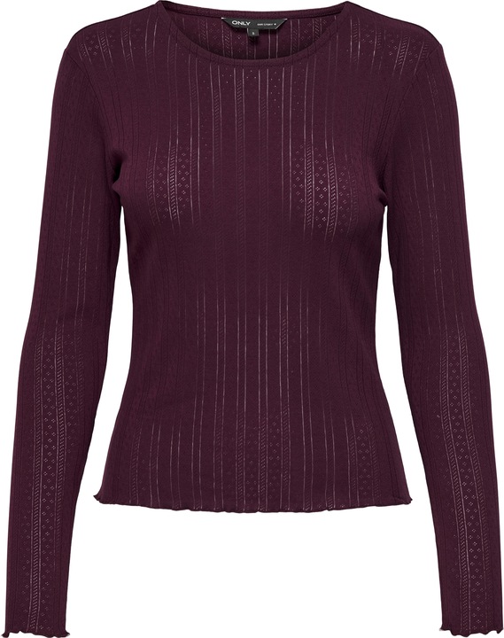 Only Normal geschnitten Rundhals Top Top (XS)