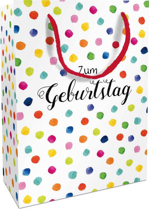 Produktbild Braun + Company Geschenktasche Happy Dots (1x)