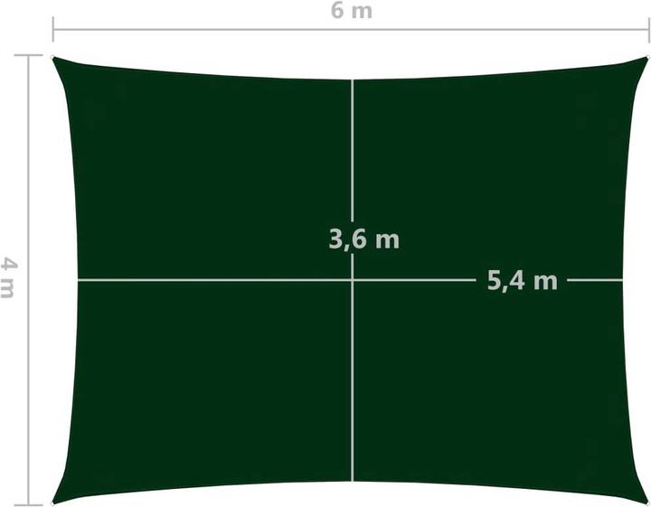 Produktbild vidaXL Sonnensegel (400 x 600 cm)