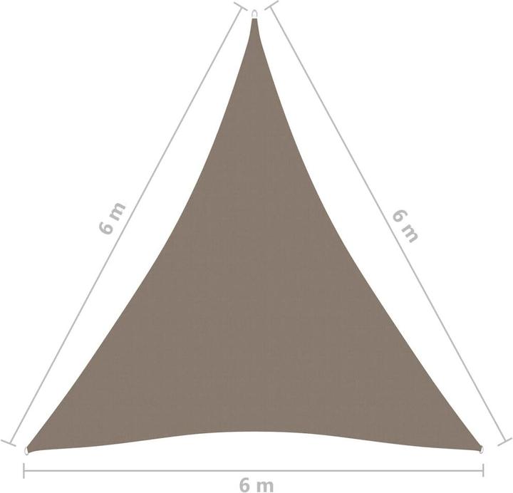 Image du produit VidaXL Voile d'ombrage (600 x 600 x 600 cm)