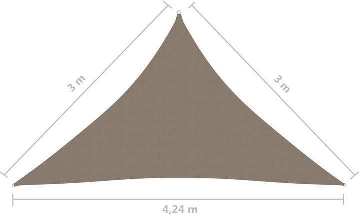 Image du produit VidaXL Voile d'ombrage (300 x 300 x 424 cm)