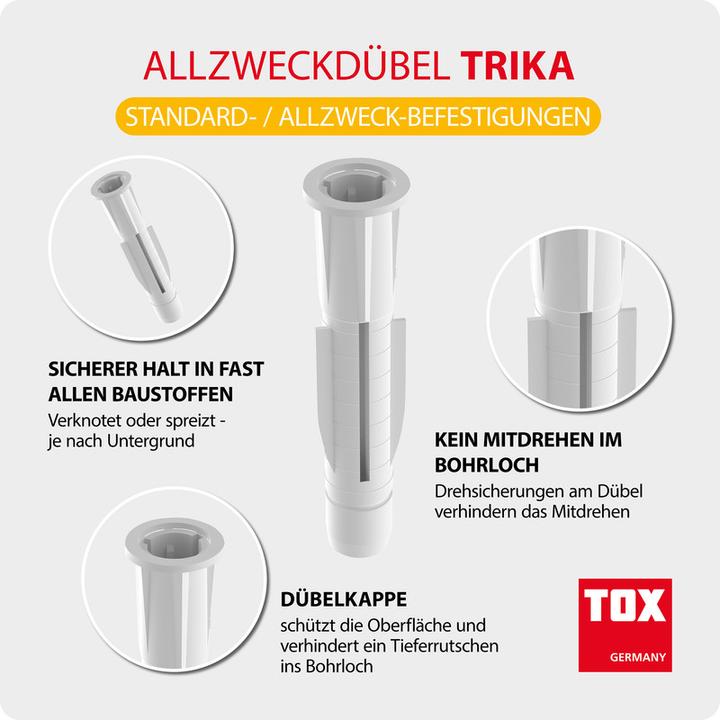 Produktbild Toolcraft Dübel (100 Stk.)