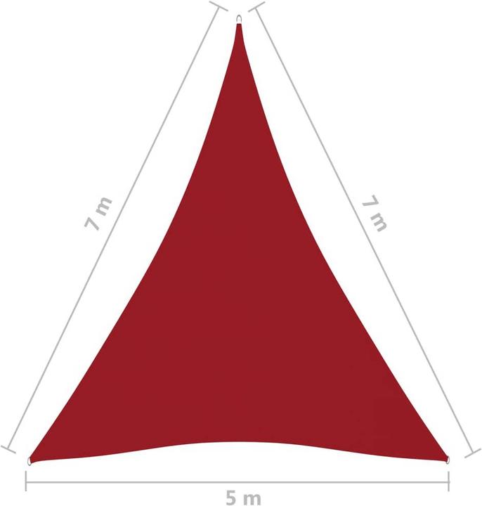 Produktbild vidaXL Sonnensegel (500 x 700 x 700 cm)