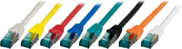 Actual product image EFB Elektronik RJ45 patch cable S/FTP, Cat.6A, LSZH, 25m, violet The shielded Cat.6A RJ45 patch cable ensures a (S/FTP, CAT6a, 25 m)