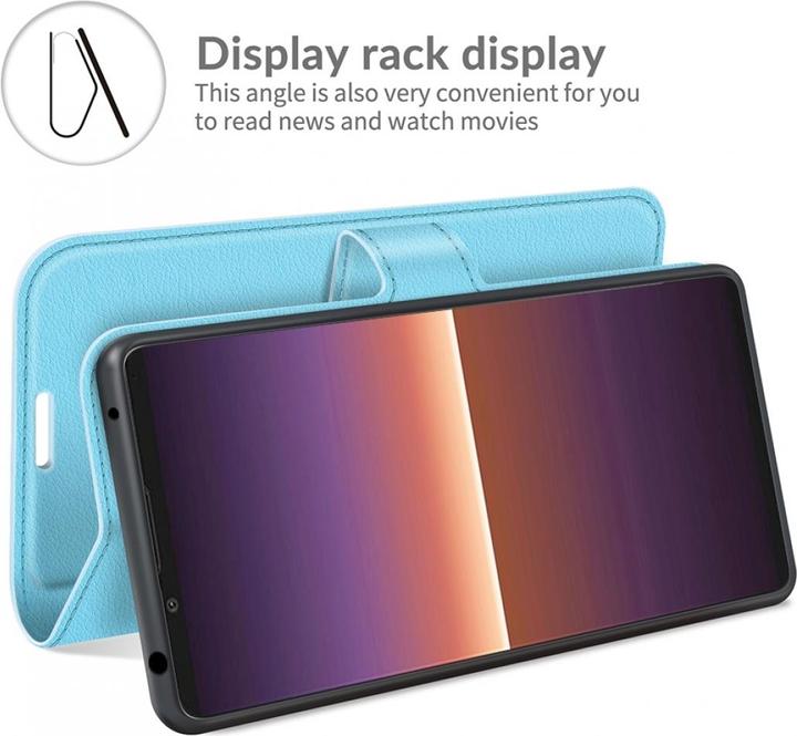 Actual product image Screenguard Sony Xperia 1 III Leather Guard Leather Case (Sony Xperia 1 III)