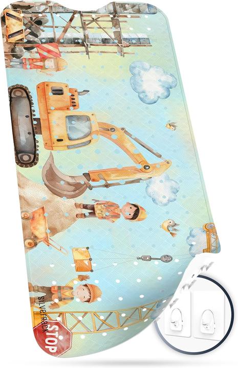 Baustelle links, Mehrfarbig