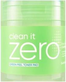 Image du produit Banila Co Clean It Zero Green Peel Toner Pads with Vegan Blend of LHA (tampons toniques à base de peaux (Exfoliant nettoyant)