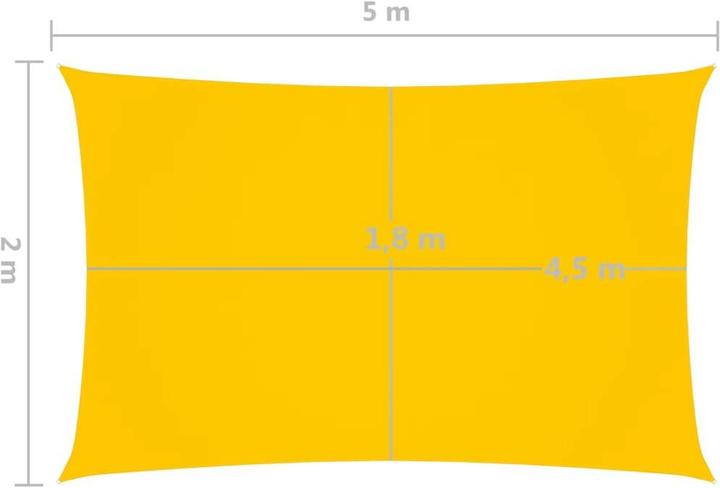 Produktbild vidaXL Sonnensegel (500 x 200 cm)