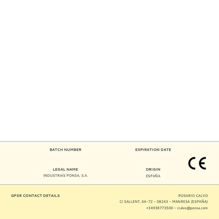 Nutritional values and ingredients Ponsa Strap-on set for beginners Ecosafex 7