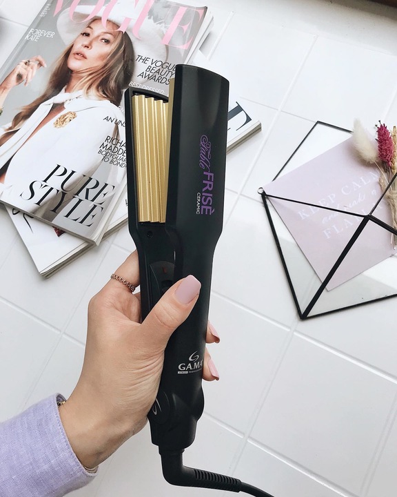 Actual product image GAMA Microfrisé (Straightening iron)