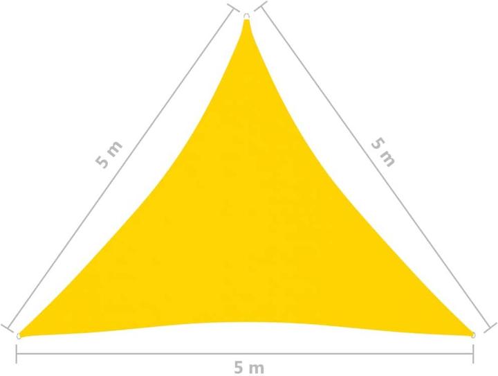 Produktbild vidaXL Sonnensegel (500 x 500 x 500 cm)