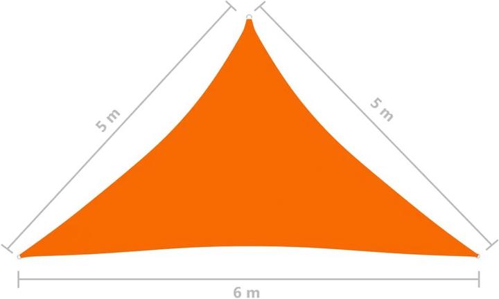 Produktbild vidaXL Sonnensegel (500 x 500 x 600 cm)