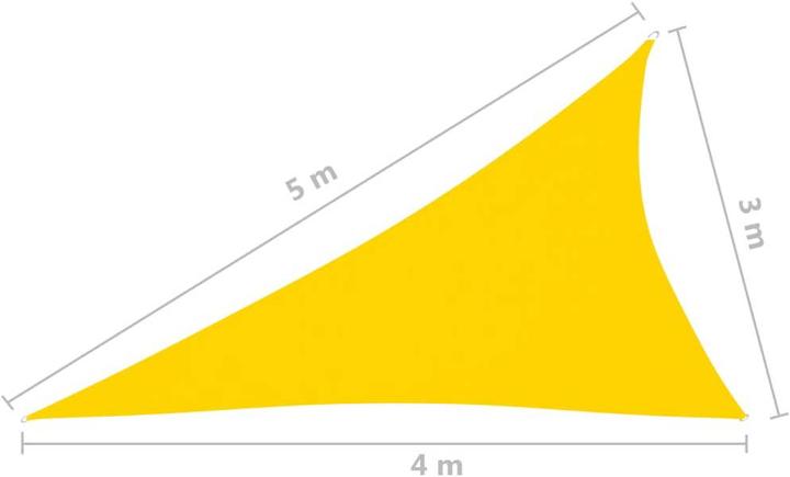 Produktbild vidaXL Sonnensegel (300 x 400 x 500 cm)