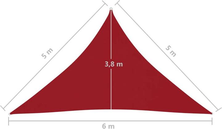 Produktbild vidaXL Sonnensegel (500 x 500 x 600 cm)