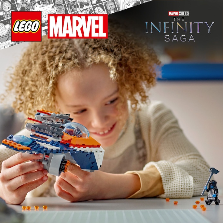 Produktbild LEGO Rockets Raumschiff vs. Ronan (76278, LEGO Marvel)