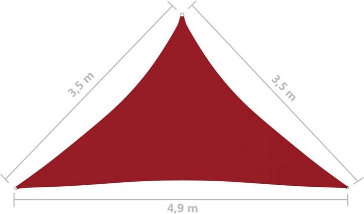 Produktbild vidaXL Sonnensegel (350 x 350 x 490 cm)