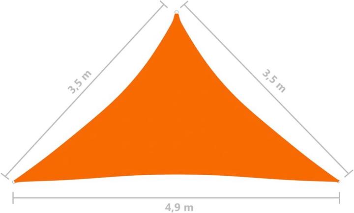 Produktbild vidaXL Sonnensegel (350 x 350 cm)