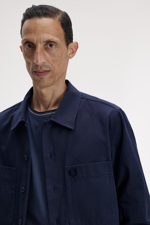 Produktbild Fred Perry Twill-Hemdjacke (XL)