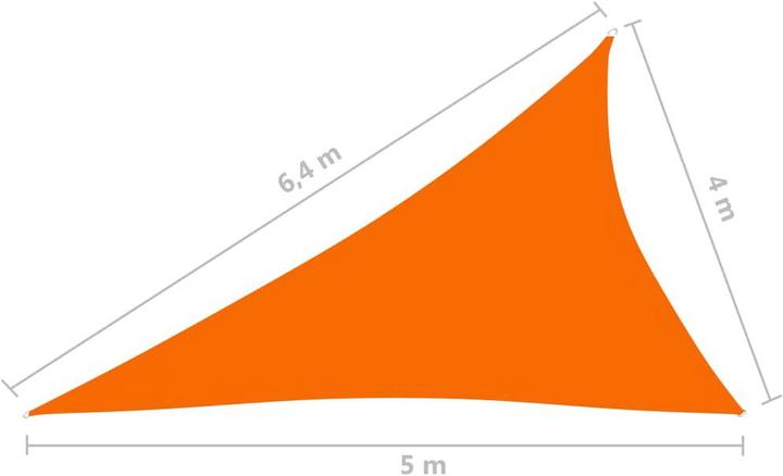 Produktbild vidaXL Sonnensegel (400 x 500 x 640 cm)