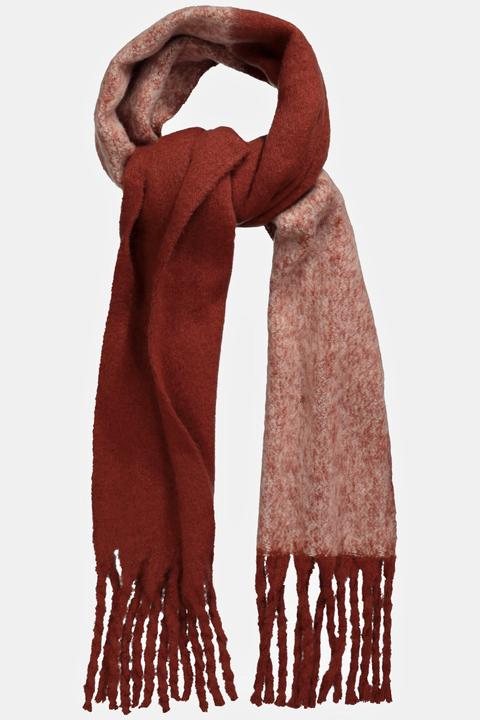 Immagine prodotto Ulla Popken Sciarpa morbida in bouclé a righe con frange