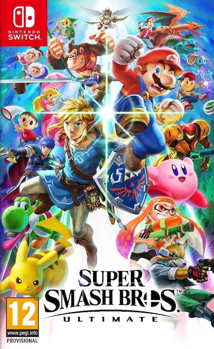 Actual product image Nintendo Super Smash Bros. Ultimate (Switch, Multilingual)