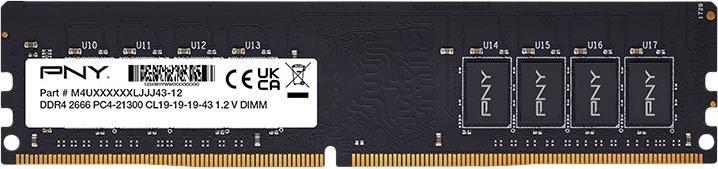 Actual product image PNY Performance (1 x 16GB, 2666 MHz, DDR4-RAM, DIMM)
