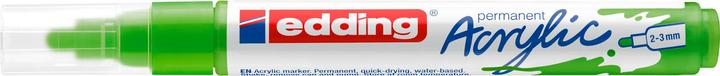 Image du produit Edding Marqueurs acryliques (Jaune-vert, 3 mm, 1 x)