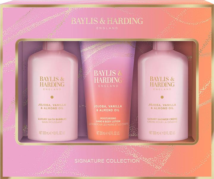 Immagine prodotto Baylis & Harding Geschenkset Jojoba-, Vanille- und Mandelöl Signature Collection 3-tlg